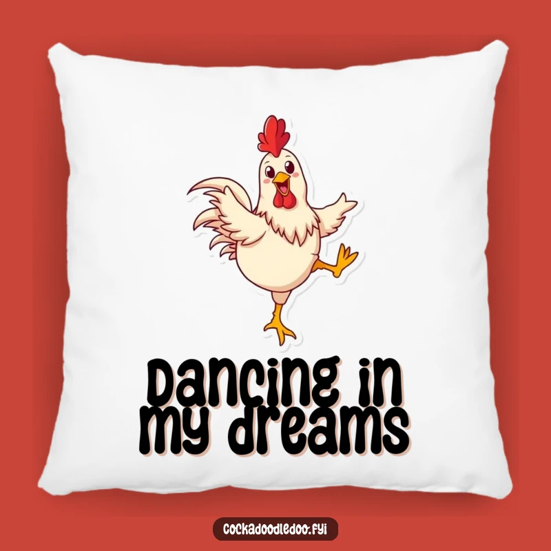 Cozy Funny Rooster Dancing Pillow: Add Playful Comfort