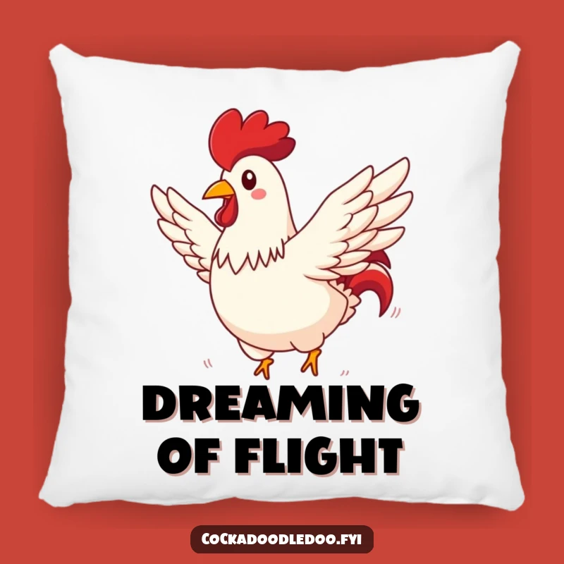 Cozy Funny Rooster Flying Pillow: Add Comical Comfort to Your Space