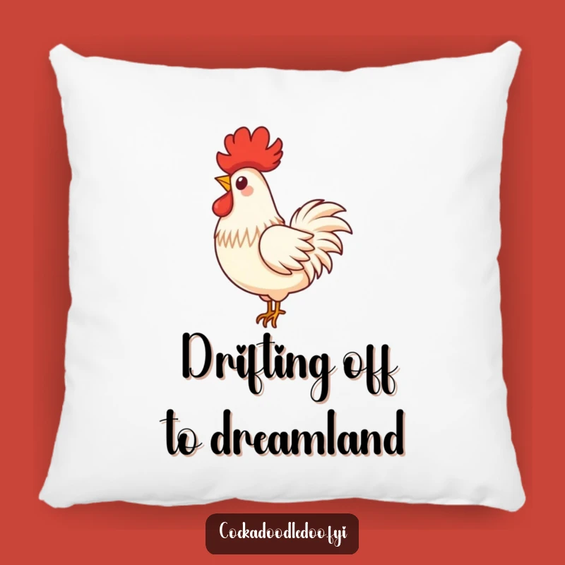Funny Rooster Feather Pillow: Hilarious Comfort for a Gentle Touch