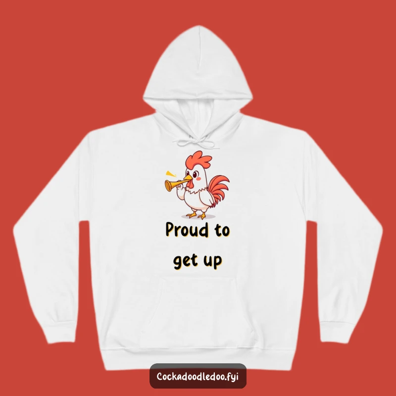 Funny Rooster Hoodie: Cozy Proud Character, The Perfect Warm Funny Gift