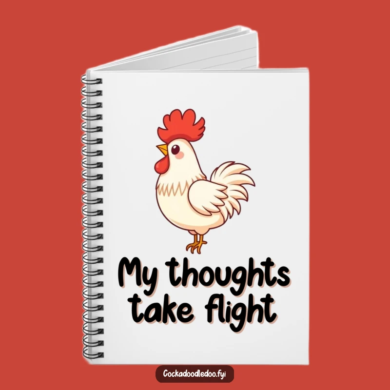 Funny Rooster Feather Notebook: Hilarious Journal for Lighthearted Ideas