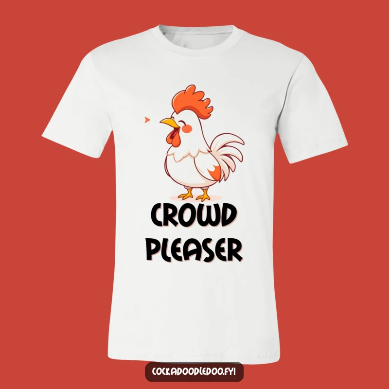 Funny Rooster Song T-Shirt: Bold Singing Tee, Hilarious Funny Gift